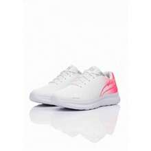 Tenis Para Atividades Fisicas Super Leve - Branco/ROSA - Visão 1