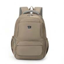 Large, Ergonomic Unisex Campus Backpack With Back Relief And Spine Protection, Ideal For Middle And High School Students For Daily School Use. - 綠色 - 查看 9