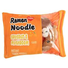 Fideos de 42 cm color naranja