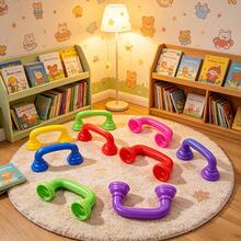 3/5/8/12pcs Whisper Phones, Plastic Colorful Auditory Feedback Phones, Improve Pronunciation, Reading Fluency And Accuracy, Random Color - A - View 3