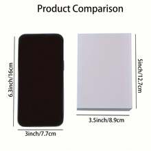 3R 100張 135GSM 可列印亮面貼紙相紙 3.5x5吋 噴墨自黏相紙標籤，適用於剪貼簿、品牌標誌、派對裝飾貼紙 - 100 Sheets - 查看 3