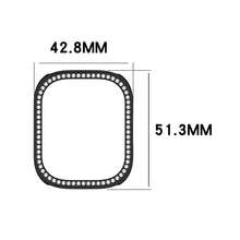 Casing Pelindung Kompatibel dengan Redmi Watch 5 Active / Watch 5 Lite Smartwatch Anti Jatuh Hard PC Pengganti Casing Pelindung Dekorasi Berlian Sintetis Aksesoris Jam Tangan (2 Paket-2) - Transparan/Hitam - View 10