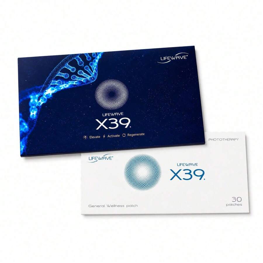 LifeWave X39 Patches - Supports Improvements Of Strength And Stamina - Supports Improved Exercise Performance - No  Or Stimulants - Innovative Patch Technology For Enhanced Wellness - 30 Patches - 1 - View 1