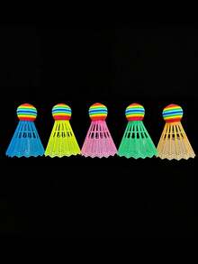 2pcs/6pcs/12pcs Badminton Shuttlecocks, Durable PA Silk, Lightweight And Easy To Track, Suitable For Outdoor And Indoor Sports, Complete Badminton Set - Multicolor - View 8