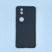 適用於 Vivo 手機殼，純色啞光黑手機殼，親膚啞光 TPU 軟殼，防指紋防汗防滑，鏡頭凸起防刮，輕量全包覆日常防撞極簡手機保護殼 - 黑色 - 查看 35