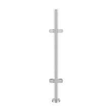 316 Stainless Steel Railing Middle Post, 110cm Silver Clamp Post With Sturdy Base, Railing Middle Post For Balcony Guardrails, Attic Guardrails - Silver - View 12