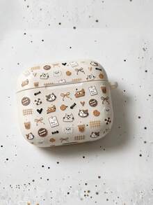 1pc Milk Tea Brown Simple Cat Sticker, Low Saturation Milk Coffee Color Cat, Coffee, Cookie, Plaid, Ribbon, Heart, Star, Waterproof Self-Adhesive No-Residue Decorative Sticker For Mouse, Speaker, Laptop Keyboard, Phone Case, Tablet, Water Cup, INS Healing Warm Brown Minimalist Office Digital Accessory Aesthetic Decoration - Cartoon Kitten - View 3
