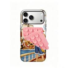 1 Piece 2-In-1 Protective Phone Case, Rigid PC + Flexible TPU, Football Theme Design For Men, Durable HD Printing, Full Protection Against Drops, Shocks And Scratches, Full Camera Coverage, Soft Touch Anti-Fingerprint, Lightweight And Durable, Men's Case, Perfect Gift For Boyfriend, Dad, Partner, Family And Friends, Compatible With IPhone 11-17 Series, Galaxy A/S/Note Series, , Honor And  MXFLKGM2722 - FLKGM-WH-MXFLKGM2722 - 查看 1