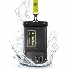 Marine - Funda Impermeable para telfono IP68 tamao estndar Funda Flotante Impermeable para telfono - Imprescindible para Viajes en cruceros de Playa - Black/Hi - Vis Yellow - black/Amarillo de alta visibilidad - Ver 1