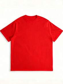 Nueva camiseta de Warner Bros., estampada con la frase "No te preocupes, estás tan sano como yo", inspirada en la famosa cita de Luna Lovegood, adecuada para mujeres, camiseta estampada casu - Rojo - Ver 3