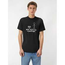 Men T-Shirts - 黑色 - 查看 10