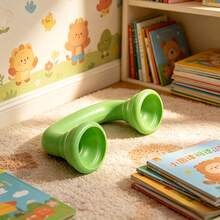 3/5/8/12pcs Whisper Phones, Plastic Colorful Auditory Feedback Phones, Improve Pronunciation, Reading Fluency And Accuracy, Random Color - A - View 1