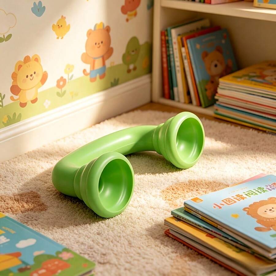 3/5/8/12pcs Whisper Phones, Plastic Colorful Auditory Feedback Phones, Improve Pronunciation, Reading Fluency And Accuracy, Random Color - A - View 1