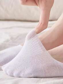 5 Pairs Women's Cute 3D Cartoon Animal Pattern Low-Cut Invisible Boat Socks - Multicolor - View 7