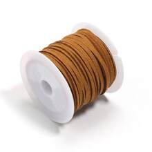 1 Roll 196.85 Inches Colorful Faux Suede Braided Cord, For DIY Bohemian Bracelet Jewelry Making String - 1 Roll - View 20