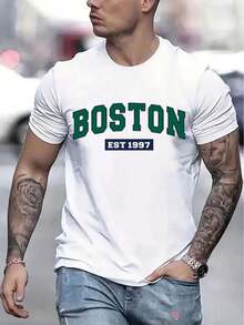 Men T-Shirts - Black - View 5