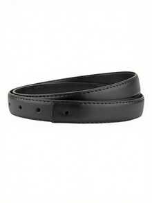 43 Inch PU Decorative Thin Waist Belt, Geometric Alloy Buckle Belt, 4 Colors Available, Versatile For Dresses, Suits, Jeans, Commuting, Simple Women's Decorative Belt - Multicolor - View 12