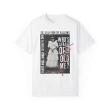 Camiseta "The Real Who's Afraid", Cuello Redondo Estilo Bruja,  1717, Regalos para Ella - Negro - Ver 4