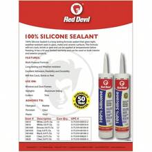 0826 Silicone Sealant Architectural Grade, 9.8 Oz. - Clear + 9.8 Oz + Pack Of 1 - View 4