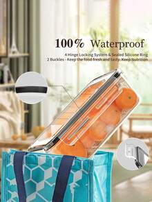 12-24pcs-Sealed Food Storage Container Set, Plastic Food Storage Box With Lid, Leak-Proof And Stackable Design, Leak-Proof And Stackable Kitchen Storage Box, Very Suitable For Organizing In The Refrigerator And For Pre-Processing Daily Food, Includes Labels And Marker Pen. - View 11