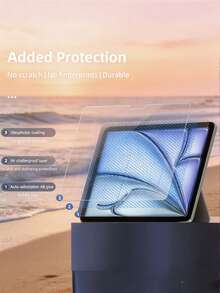 3Pcs 9H HD Tempered Glass Tablet Screen Protector, Full Coverage Anti-Shatter Anti-Scratch Anti-Fingerprint, Bubble Free Easy Apply Anti-Drop Film, Compatible With IPad 5th-11th Gen Air Pro 10.9" 11" 13" 2024 2025, Compatible With Samsung Galaxy Tab Series, Compatible With Huawei Matepad Honor Pad - 3PCS - View 9