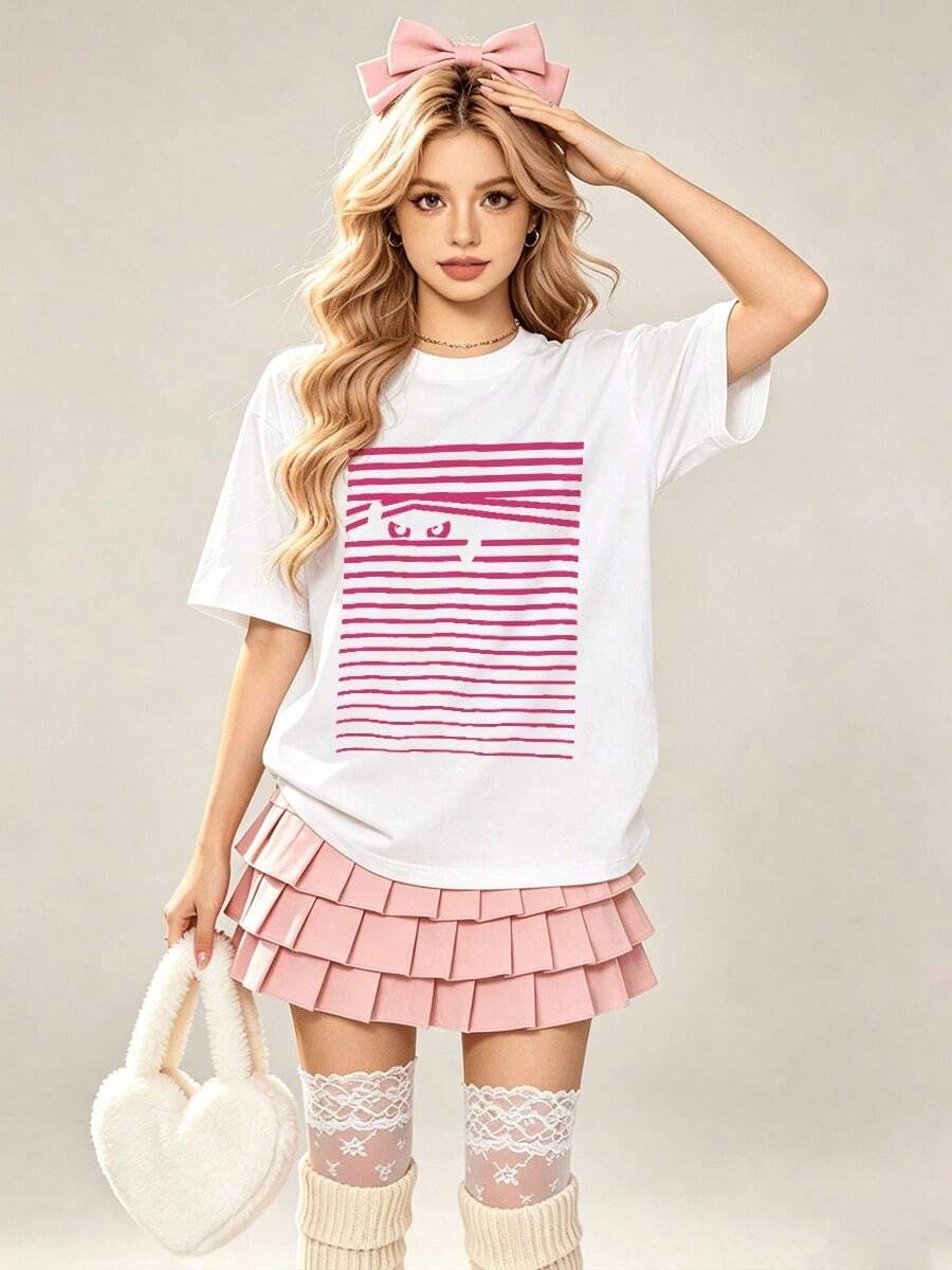 T-shirts pour femmes - Blanc - Voir 1