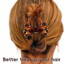1 Pc Smart Magnetic Detachable Bow Hair Clip - Removable Alligator Clip For Half-Up Hairstyle & Fringe, Versatile For Dates, Beach Vacations, Parties & Performances, Age-Defying Hair Accessory, Great Gift Idea - Magnetic Hairpin - View 8