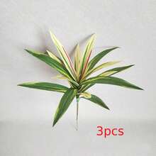 PKFC Large Green Boston Fern Artificial Tree, Dragon Blood Tree Artificial Flowers, Plastic Artificial Greenery, Perfect For Indoor And Outdoor Decoration, Courtyard, Hotel Decor, Wedding, Photography, Housewarming Gift And Holiday Gift. Pot Not Included - Mint Green - View 9