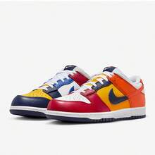 Nike Dunk Low Unisex Classic Lightweight Casual Sports Skate Shoes IB2051-400 - Multicolor - View 2
