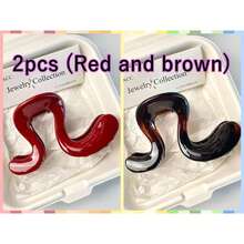 1/2/4pcs Invisible Non-Collapsing S-Shaped High Ponytail Hair Claw, 2pcs Tortoise Shell Pattern, 8-Hour Secure Non-Slip Lightweight Hair Clip, Fashionable Women Girls Daily Party Styling Hair Accessory - One Size Fits All - View 15
