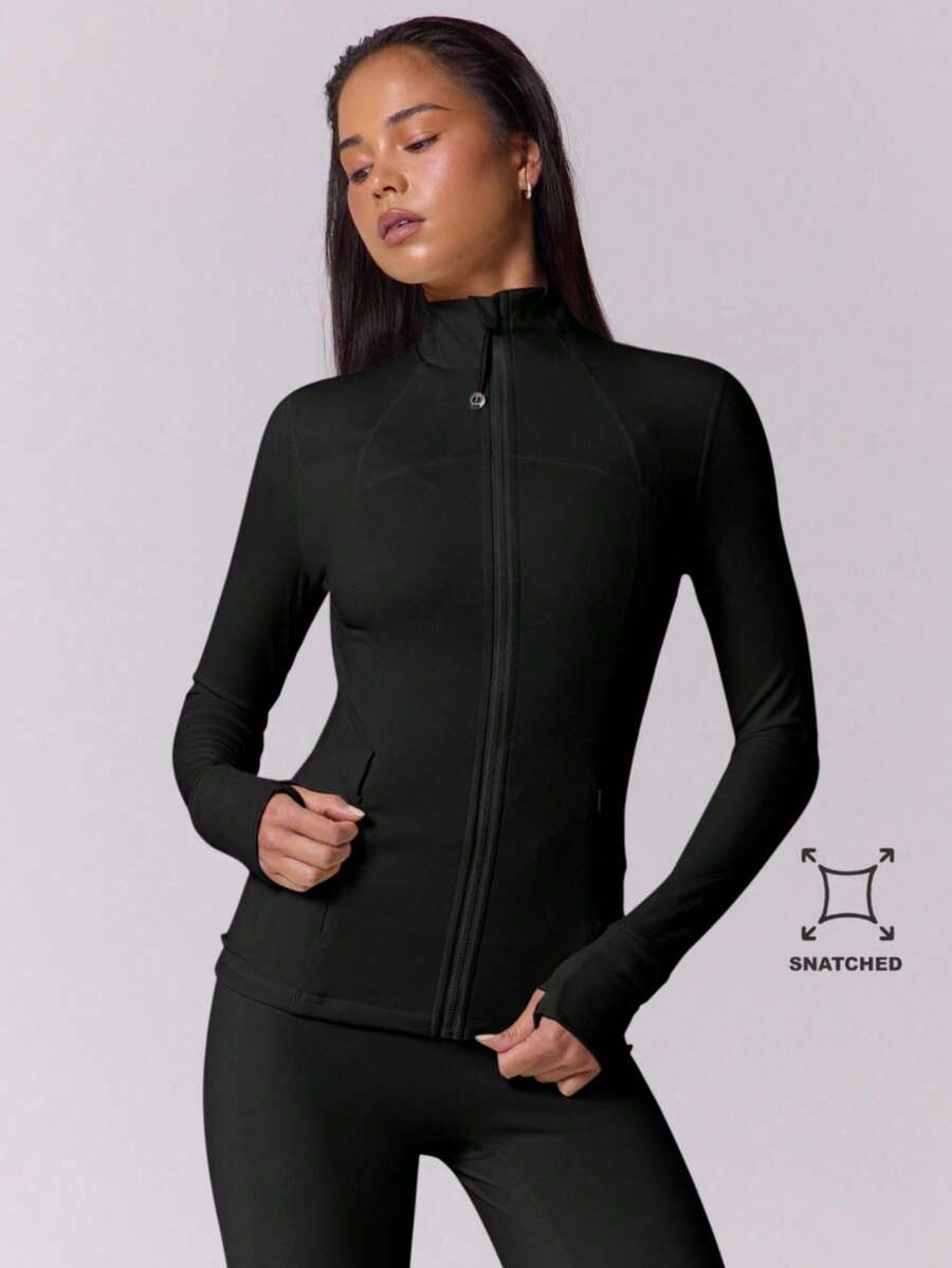 Women's Sport Jackets - Black - View 1