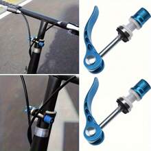 3pcs Mountain Bike Quick Release Skewers, Aluminum Alloy Colorful Skewers M6 Quick Release Skewers Clamp - Multicolor - View 1