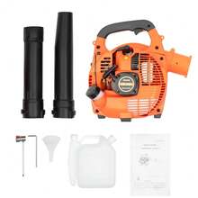 Handheld Gas Blower, 2-Stroke Gas Powered Leaf Blower, 750W 25.4cc Gasoline Grass Sweeper For Lawn Care, Snow Blowing & Yard Cleaning, Heavy Duty Grassland Cleaning Machine[A Good Gift For Family And Friends] - Default - View 4