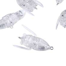 HENGJIA 10pcs Cicada-Shaped Crankbait Lures 4CM-5.1G Unpainted Hard Baits Bionic Cicada Blank Body DIY Fishing Tackle Artificial Lures - Multicolor - View 9