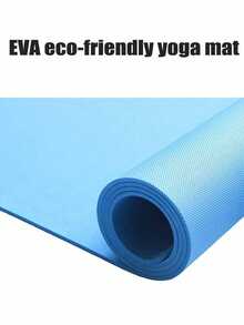 1pc Extra Thick Non-Slip Yoga Mat - Shock-Absorbing Workout Mat With Carrying Strap, Suitable For Yoga, Fitness And Dance - For Yoga Enthusiasts And Fitness Enthusiasts - Suitable For Outdoor, Home And Studio Workouts - Multicolor - View 6