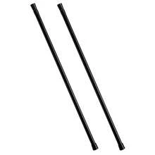 No Drill Telescopic Tension Curtain Rod – Adjustable Pole For Shower, Kitchen Cupboard, Bathroom Window - Black, 90cm - View 1
