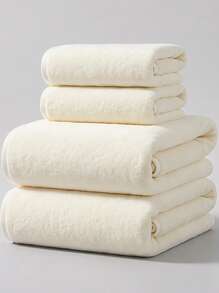 Veyra Day 1/2 Pcs Ultra Soft Quick Dry Towel – Highly Absorbent Non-Pilling Lightweight Bath Towel For Home, Travel, Gym, Thin & Breathable For Hair/Face/Hands – Multiple Sizes Available - White - View 10