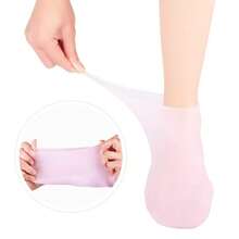 2/4pcs Silicone Foot Moisturizing Socks, Suitable For Cracked And Dry Feet, Personal Foot Care Product, Can Be Used With Foot Cream, High Elasticity Silicone Moisturizing Socks - Moisturizing Socks - View 8