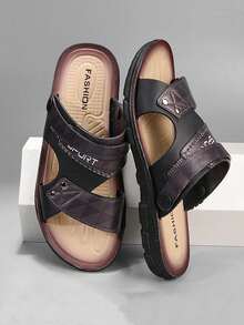 Men's Summer Hot Selling Sandals - Black - View 8