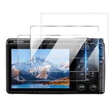 3pcs Tempered Glass Camera Screen Protector, Compatible With Ricoh GR3 HDF/GR3X HDF/Gr3/Gr3iii/Gr3x/GRiiiX | 9H Hardness, High Definition, Transparent, Anti-Scratch, Anti-Fingerprint, Bubble-Free - View 1