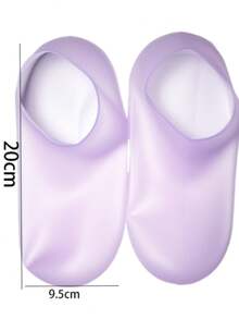 1-3pairs Silicone Moisturizing Foot Socks, Effective Foot Care, Prevent Cracked Heels, Remove Dead Skin, Elastic Foot Socks, All-Day Moisture Locking, Prevent Dryness, Odorless, Easy To Wear And Remove, Soft And Comfortable Material. - Multicolor - View 6