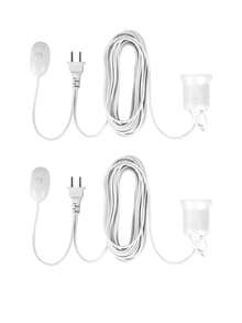 3 Meter Extension Cord With Socket For Light Bulb - White - View 9