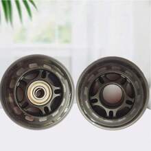 2PCS Rear Replacement Wheels For Micro Maxi Scooter With Rubber Sealed Bearings - Black - View 3