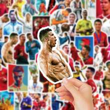50 Stickers Featuring Designs From The 2026 FIFA World Cup, Including The Tournament Mascot, Maple, Mesayu, And Klachi, Perfect For Decorating Journals, Tablets, Phones, And For Fans School Supplies - A - View 5