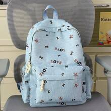 Japanese Style Cute Girl School Backpack, Academy Style Bowknot Backpack, Lightweight Large Capacity Backpack For Middle And High School Students - Multicolor - View 2