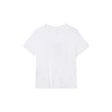 Nike Sportswear Essentials Logo Print Crew Neck Breathable Short-Sleeve T-Shirt, Women's, White - White - View 2