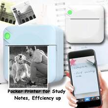 GOTOOGO Mini Thermal Printer, Portable Inkless Printer, Compact Pocket Printer, Compatible With IOS And Android, For Printing Photos, Diaries, DIY Works, Children's Electronics, Fujifilm Cameras, Children's Cameras, Film Cameras - Multicolor - View 8