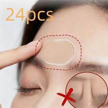 24 buah Plester Wajah Tidur Perekat Diri - Plester Pelatihan Wajah Elastis yang Dapat Digunakan Kembali, Cocok untuk Seluruh Wajah, Perekat Dapat Dicuci dan Digunakan Kembali - Stiker dahi - View 9