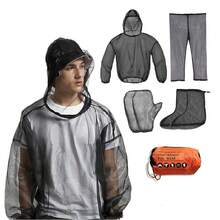 1 Buah Jaket Jaring Anti Nyamuk, Jas Anti Serangga, Jas Anti Nyamuk Berkerudung, Kemeja Anti Nyamuk, Poliester Halus, Bernapas, Tembus Pandang, Perlindungan Seluruh Tubuh, Mantel Lipat untuk Memancing, Mendaki, Berkemah, Berkebun, Musim Panas, Aktivitas Luar Ruangan - MultiWarna - View 3