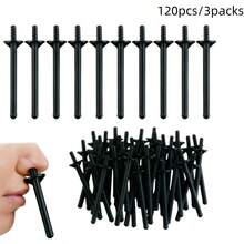 40pcs Plastic Hair Removal Sticks With Disposable Razors, Suitable For Nose Hair Removal And Cleaning - White - View 13